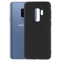 Samsung Galaxy S9+ Silikone Cover - Fleksibelt og Mat - Sort
