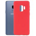 Samsung Galaxy S9 Silikone Cover - Fleksibelt og Mat - Rød