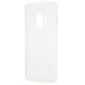 Samsung Galaxy S9 Silikone Cover - Fleksibelt og Mat - Hvid