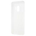 Samsung Galaxy S9 Silikone Cover - Fleksibelt og Mat - Hvid