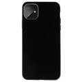 iPhone 11 Silikone Cover - Fleksibelt - Sort