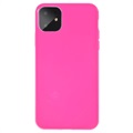 iPhone 11 Silikone Cover - Fleksibelt - Hot Pink