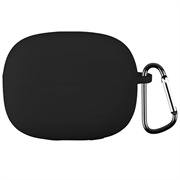 Xiaomi Redmi Buds 8 Pro Silikone Cover med Karabinhage - Sort