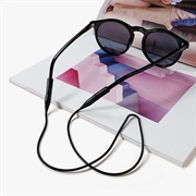 Brillesnor i Silikone - sort