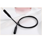 Brillesnor i Silikone - sort