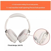 Beskyttende ørepudeovertræk i silikone til Nothing Headphone (a) On-Ear-hovedtelefoner - Hvid