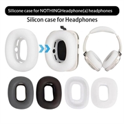 Beskyttende ørepudeovertræk i silikone til Nothing Headphone (a) On-Ear-hovedtelefoner - Hvid