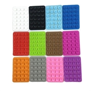 Selvklæbende Silikone Sugekop Mobilholder - 10 Stk. - Lilla