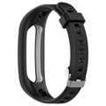Honor Band 4 Running, Huawei Band 3e Silicone Armbånd - Sort