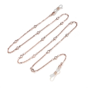 Simpel Brillekæde - sort