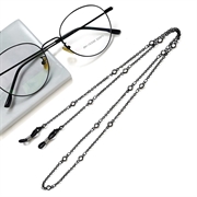 Simpel Brillekæde - sort