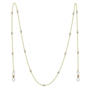 Simpel Brillekæde - guld