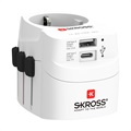 Skross Pro Light Verden Rejseadapter med USB-C, USB-A - 1750W