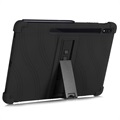 Slide-Out Series Samsung Galaxy Tab S7+/S8+ Silikone Cover - Sort