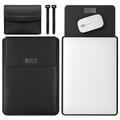 Slim Fit 3-i-1 universelt beskyttelseshylster til tablet/laptop - 13" - Sort