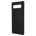 Google Pixel 7a Gummibelagt Plastik Cover - Sort