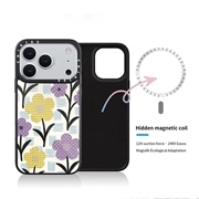 iPhone 17 Pro Max Slim MagSafe Hybrid Cover - blomster