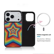 iPhone 17 Pro Max Slim MagSafe Hybrid Cover - Stjerner