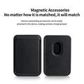 Slank magnetisk kortholder - MagSafe-kompatibel - sort