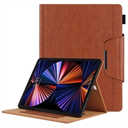 iPad Air 13 2024/2025/2026/iPad Pro 12.9 2018/2020/2021/2022 Smart Folio Taske - Brun