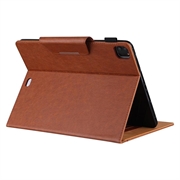 iPad Air 13 2024/2025/2026/iPad Pro 12.9 2018/2020/2021/2022 Smart Folio Taske - Brun