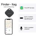 Smart GPS-tracker / Bluetooth-tracker - kompatibel med Apple Find My - sort
