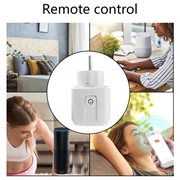 Smart stik WiFi 20A - Hvid