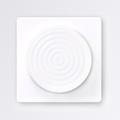 Smart Things WallBase 80 magnetisk trådløs oplader 15W - hvid