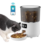 Smart WiFi automatisk maddispenser til hunde og katte - 4l