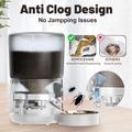 Smart WiFi automatisk maddispenser til hunde og katte - 4l (Open Box - God stand) - Hvid