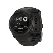 Garmin Instinct Blød Silikone Rem - Sort