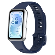 Huawei Band 11/11 Pro Soft Silikone Rem - Mørkeblå