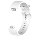 Huawei Watch Fit Soft Silikone Rem - Hvid