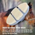 Blød berøring hestebørste - uldbørster