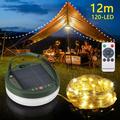 Solcelledrevne LED-lamper - 12m