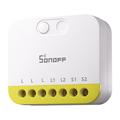 Sonoff MINI-ZB2GS-L ZigBee 3.0 tokanals miniswitch - ingen neutral ledning krævet
