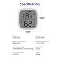 Sonoff Zigbee Smart LCD temperature og fugtighedssensor SNZB-02D