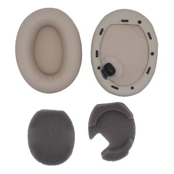 Sony WH-1000XM4 hovedtelefoner udskiftning af ørepuder - Grå-hvid