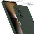 Sony Xperia 1 VI Liquid Silikone Cover - MagSafe Kompatibel - Mørkegrøn