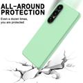 Sony Xperia 1 VII Flydende silikone cover med håndrem