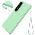 Sony Xperia 1 VII Flydende silikone cover med håndrem