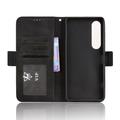 Sony Xperia 1 VII Kortholder Pung Etui - Sort