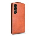 Sony Xperia 1 VII lodret flip-etui med stativ