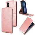 Sony Xperia 1 VII lodret flip-etui med stativ