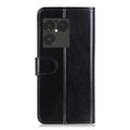 Sony Xperia 1 VIII Pung Etui med Stativ - sort