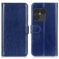 Sony Xperia 1 VIII Pung Etui med Stativ - blå