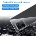 Sony Xperia 1 VIII TPU Cover med 2x Skærmbeskyttelse Hærdet Glas - Klar