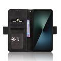 Sony Xperia 1 VIII Kortholder Pung Etui - Sort