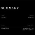 Sony Xperia 1 VIII Dux Ducis Skin Pro Flip Cover - Sort