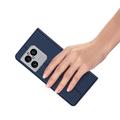 Sony Xperia 1 VIII Dux Ducis Skin Pro Flip Cover - Blå